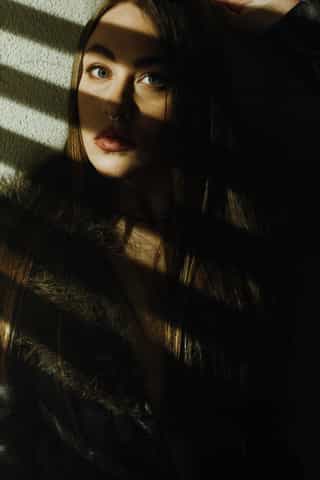 Featured portrait photograph
